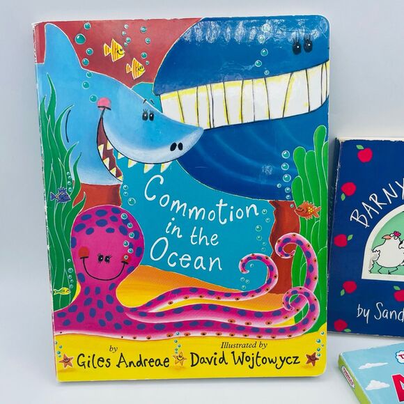 7 Baby Toddle Board Books Sandra Boynton Berenstain Bears Ocean Thomas the Train - Picture 2 of 7